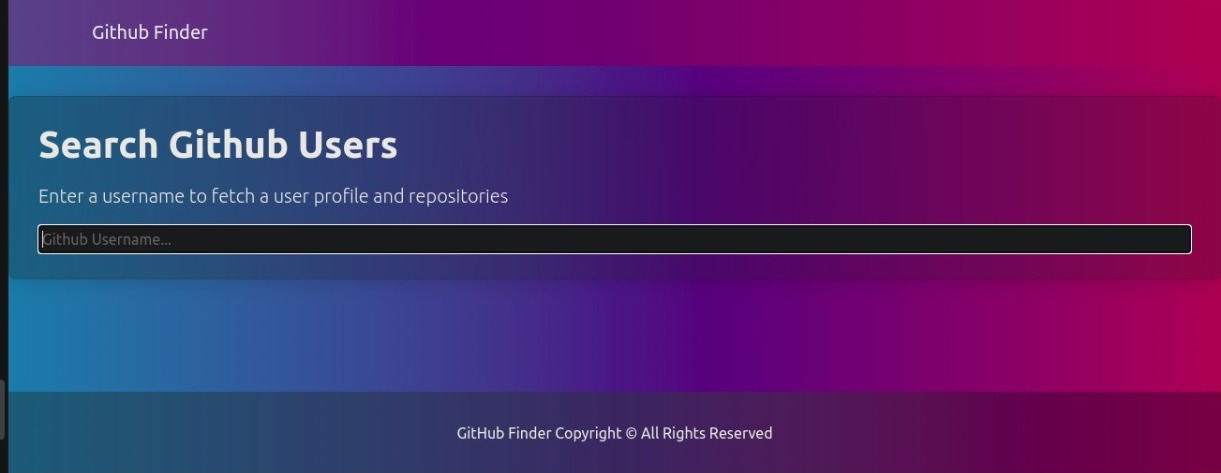 GitHub - snapepotter20/Github-Finder: This is a Javascript based ...