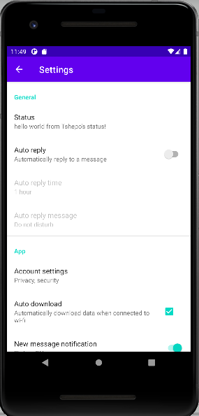 GitHub - tshepomaredi/ChatApp-Settings-: A basic chat app with only ...