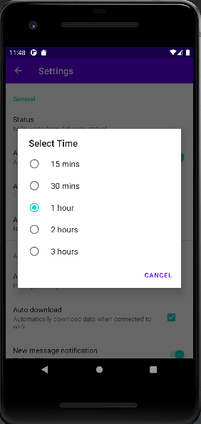 GitHub - tshepomaredi/ChatApp-Settings-: A basic chat app with only ...