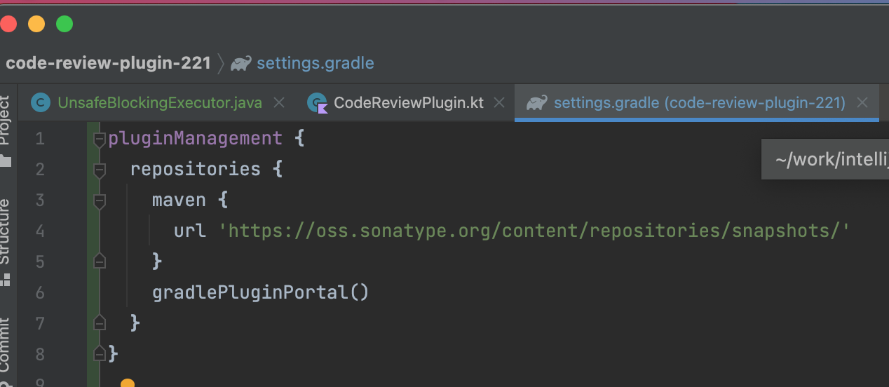 Cannot use SNAPSHOT plugin's version · Issue 1049 · JetBrains/intellij