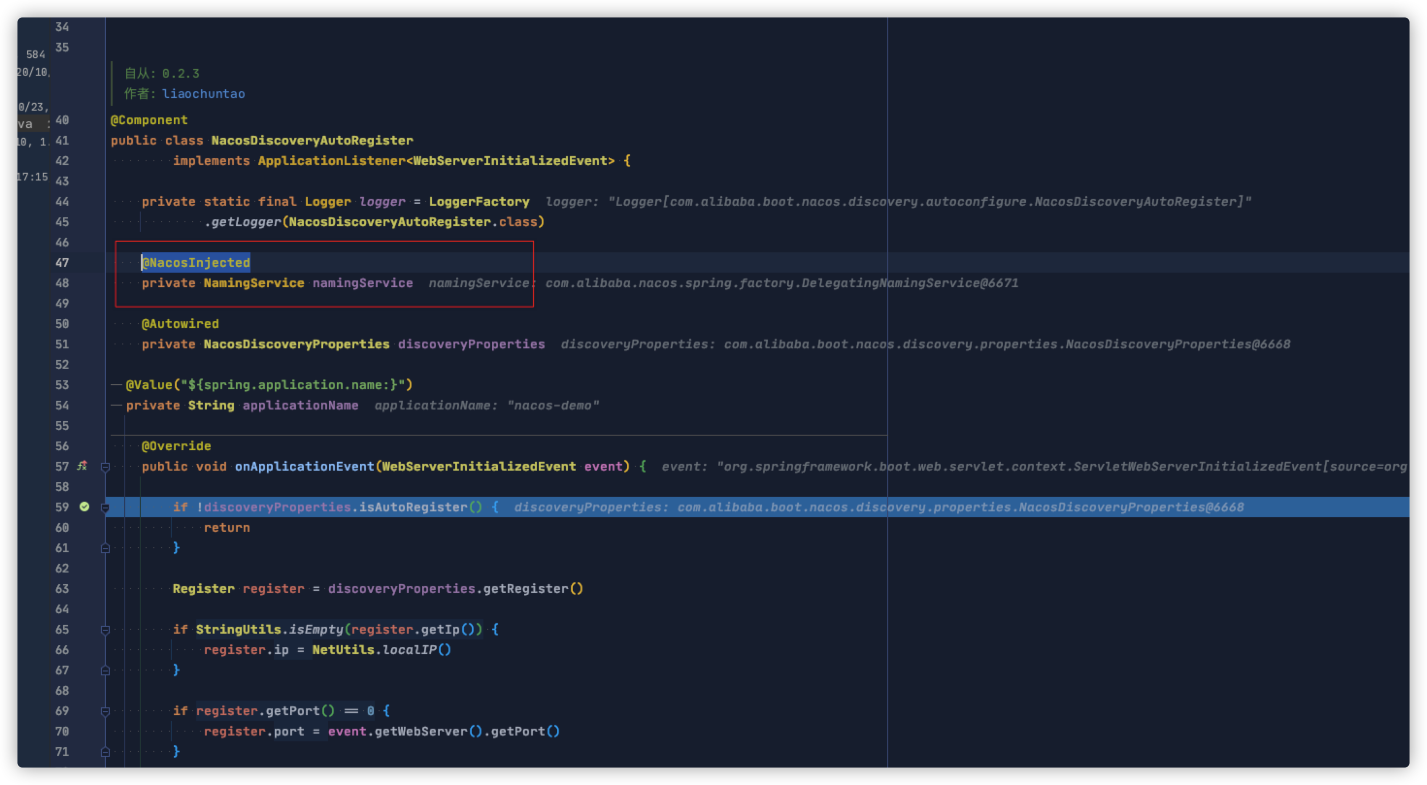 配置和注册分离bug · Issue #4053 · alibaba/nacos · GitHub