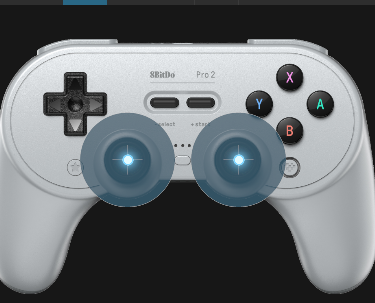 Switch controllers (8BitDo Pro 2 Switch mode) Analog stick drift