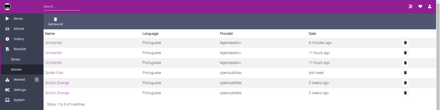 Legendasdivx blacklist not blocking download · Issue #1818 ...