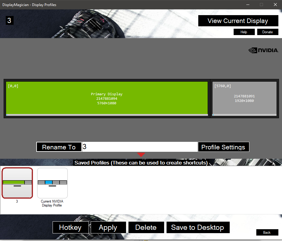 Nvidia color settings are not saved when selecting a profile · Issue ...
