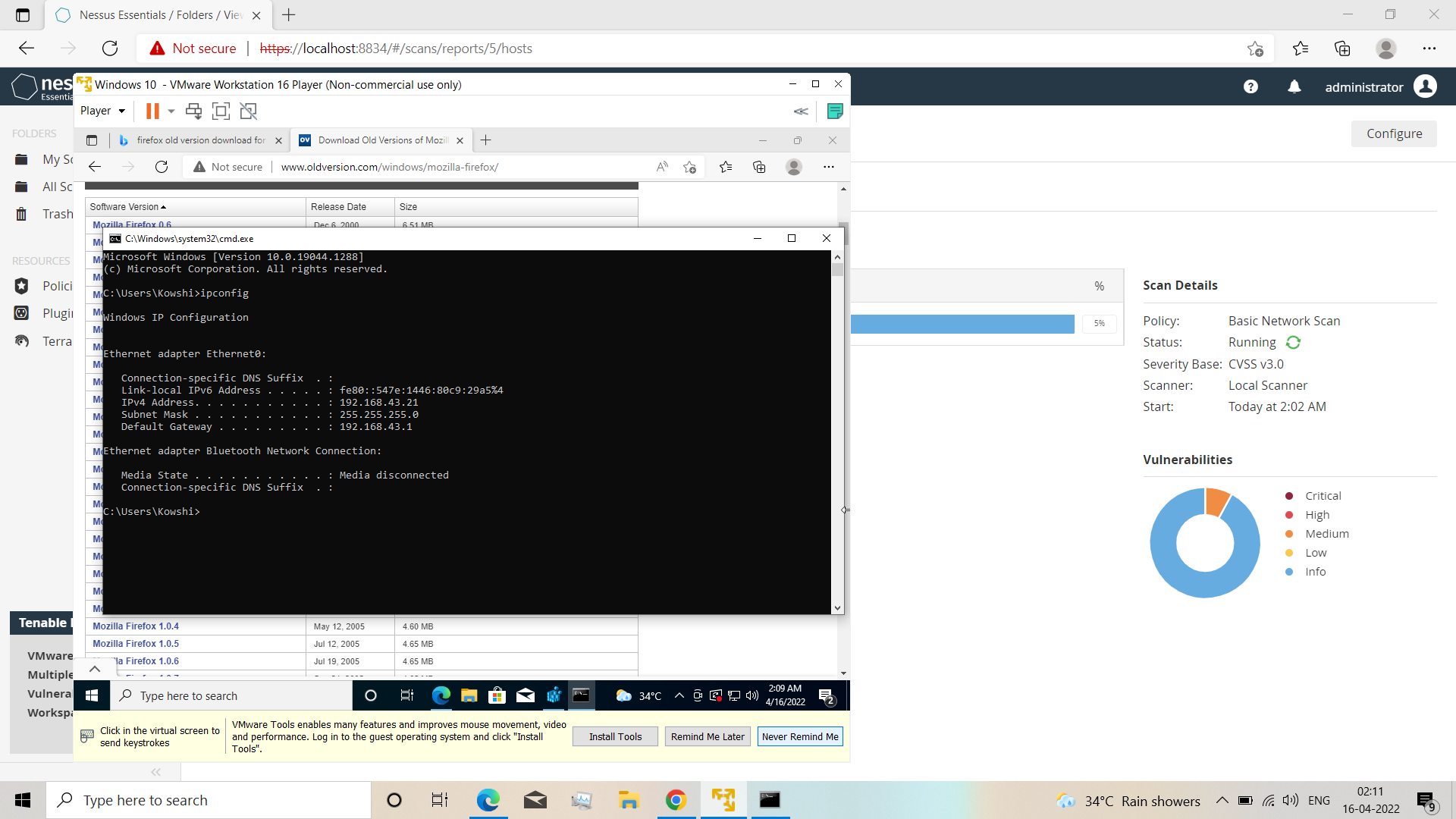 GitHub - kowshik783/Vulnerability-Management: Vulnerability management lab