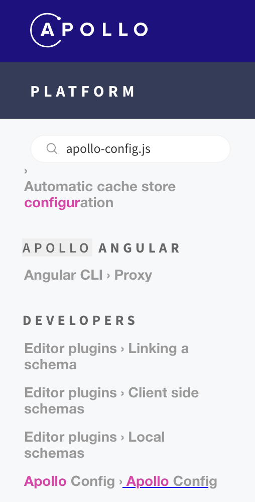 Broken link in VS Code extension docs and Apollo Docs for apolloconfig