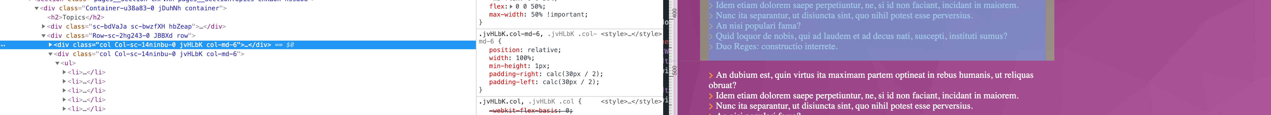 [Bug] Grid does not stack when you set a breakpoint size, it should ...
