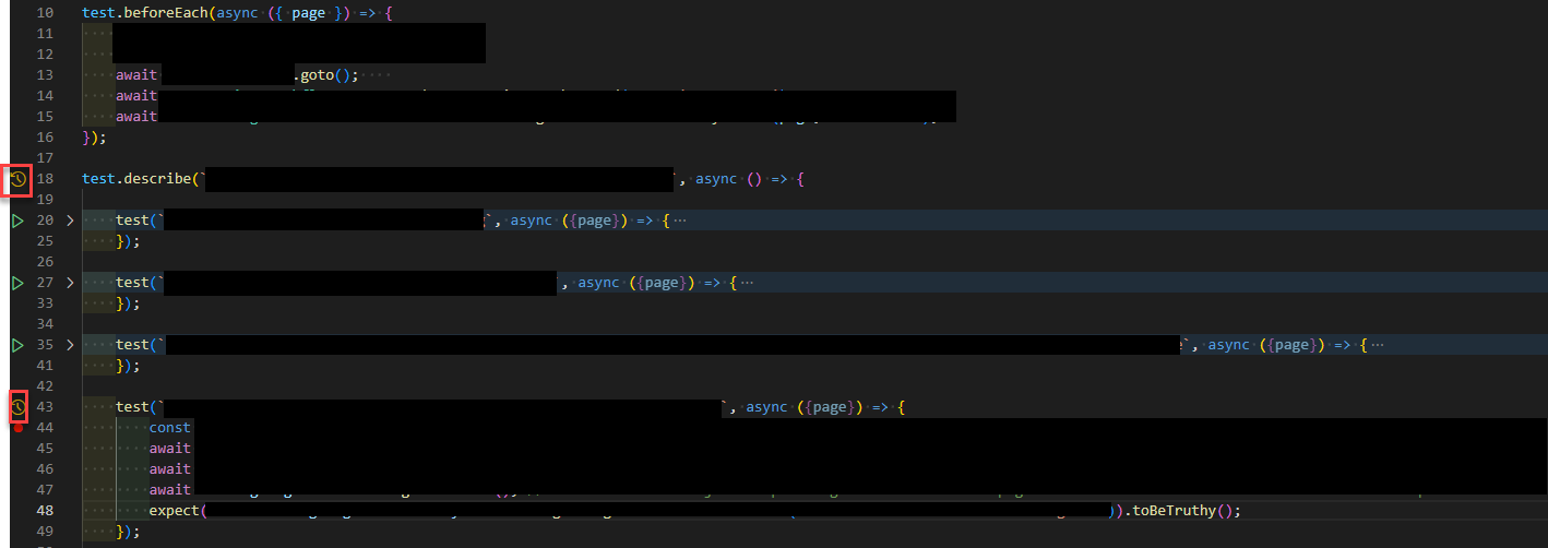 Tests show they are debugging but nothing happens. · Issue #21465 ...