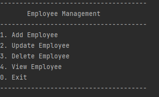 GitHub - thanhtonvk/EmployeeManagerConsole