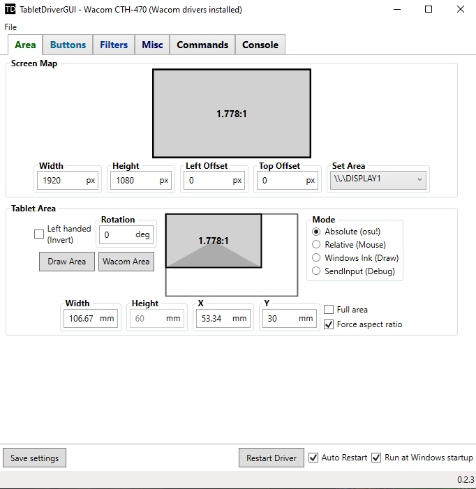 intuos pro driver not working even when updated