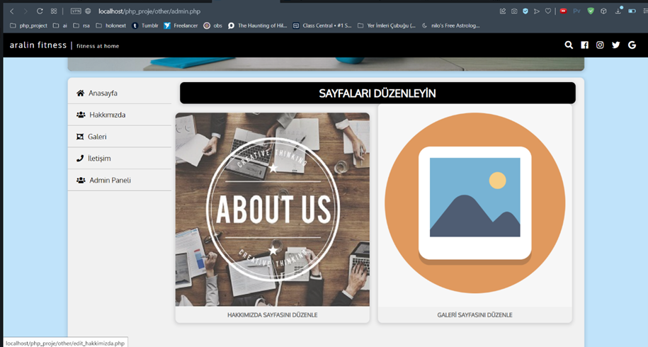 GitHub - xxaralin/php_personal_trainer_website