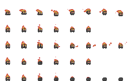 Fire Elemental Sprite Sheet