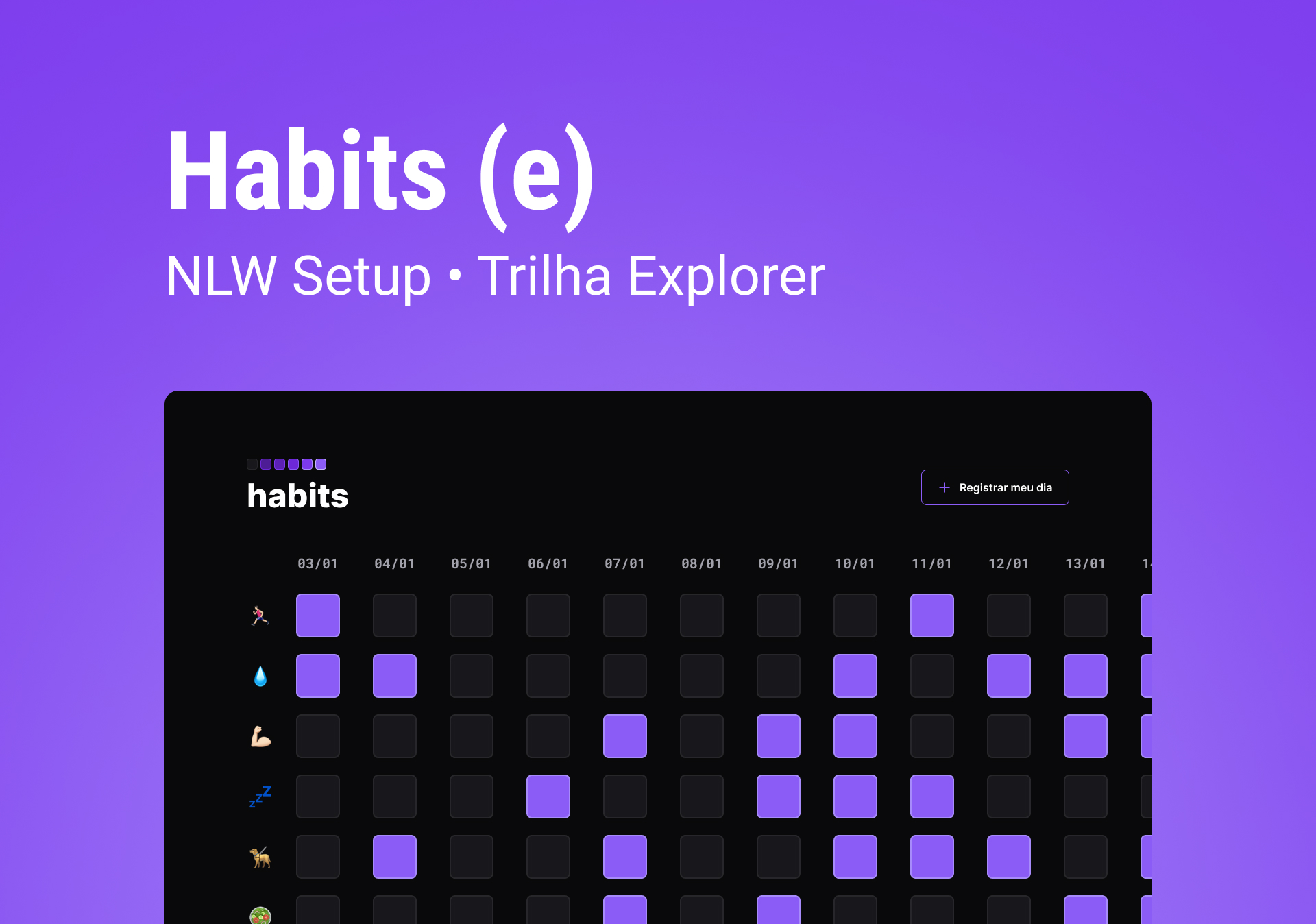 GitHub - MichelsonLima/NLWSetup-Explorer: Bootcamp Rocketseat · GitHub