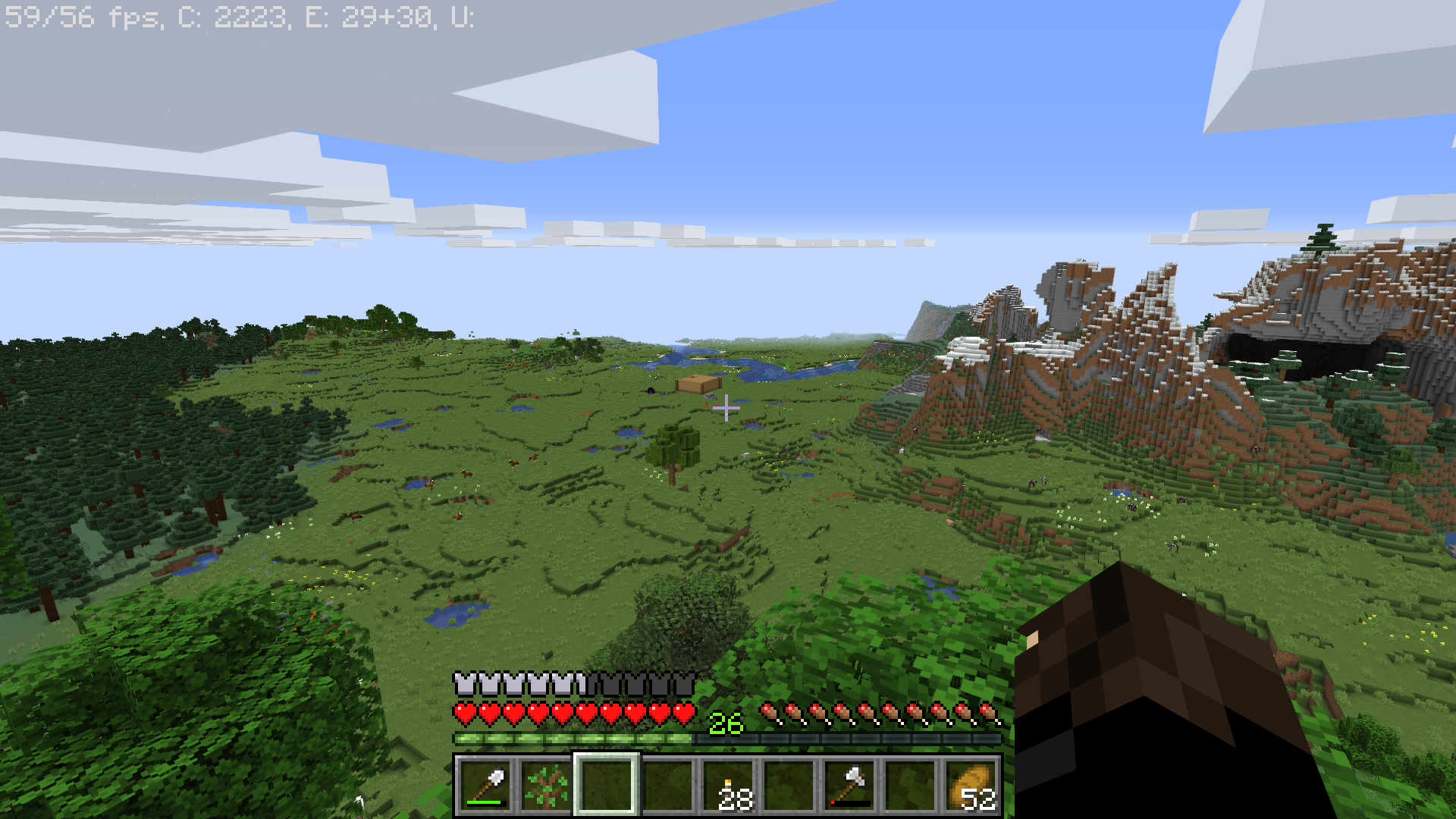 Bug Rendering Issue Between 36 And 37 Render Distance 1 16 1 Pre 2 Issue 4261 Sp614x Optifine Github