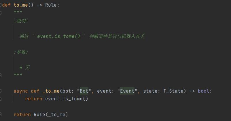 Question: 文档和源码找不到API的相关描述 · Issue #418 · nonebot/nonebot2 · GitHub