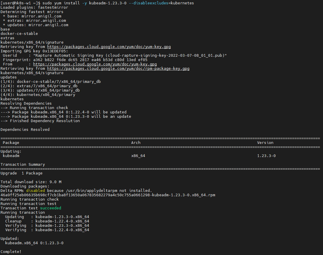 kubernetes version upgrade.md · GitHub