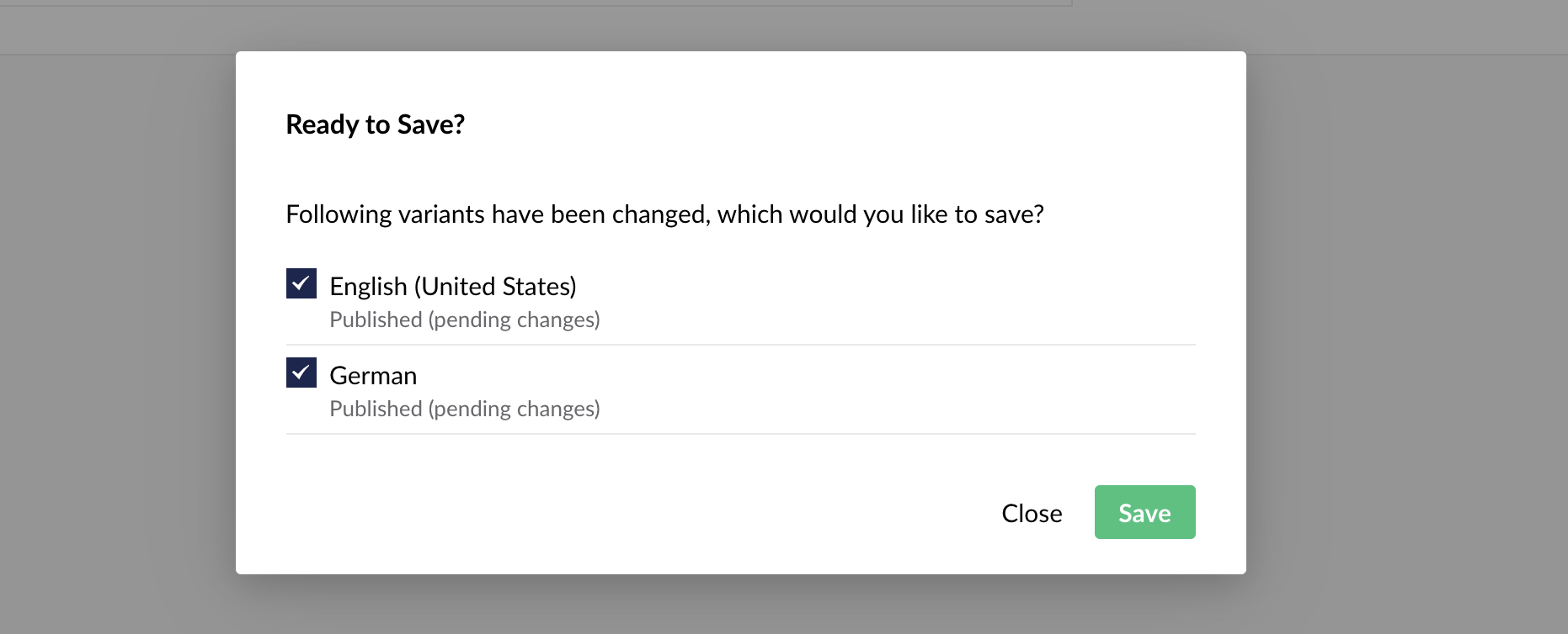 Improve save dialog UX-flow · Issue #7610 · umbraco/Umbraco-CMS · GitHub