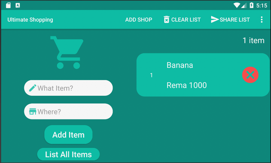 GitHub - alexandra-waldau/shopping-app: Mobile app development SS2020