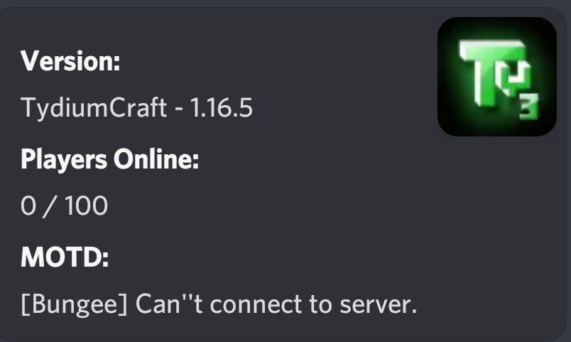 Feature Request: Server status command. · Issue #102 · GeyserMC ...