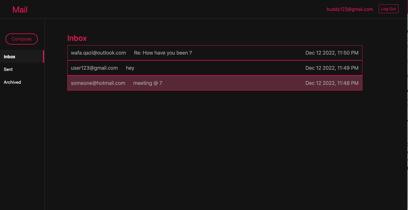 GitHub wafasrepo/CS50Mail