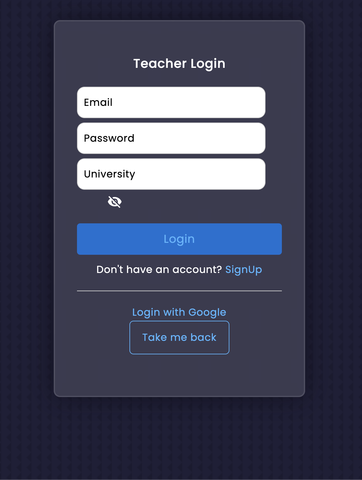 teacherLogin