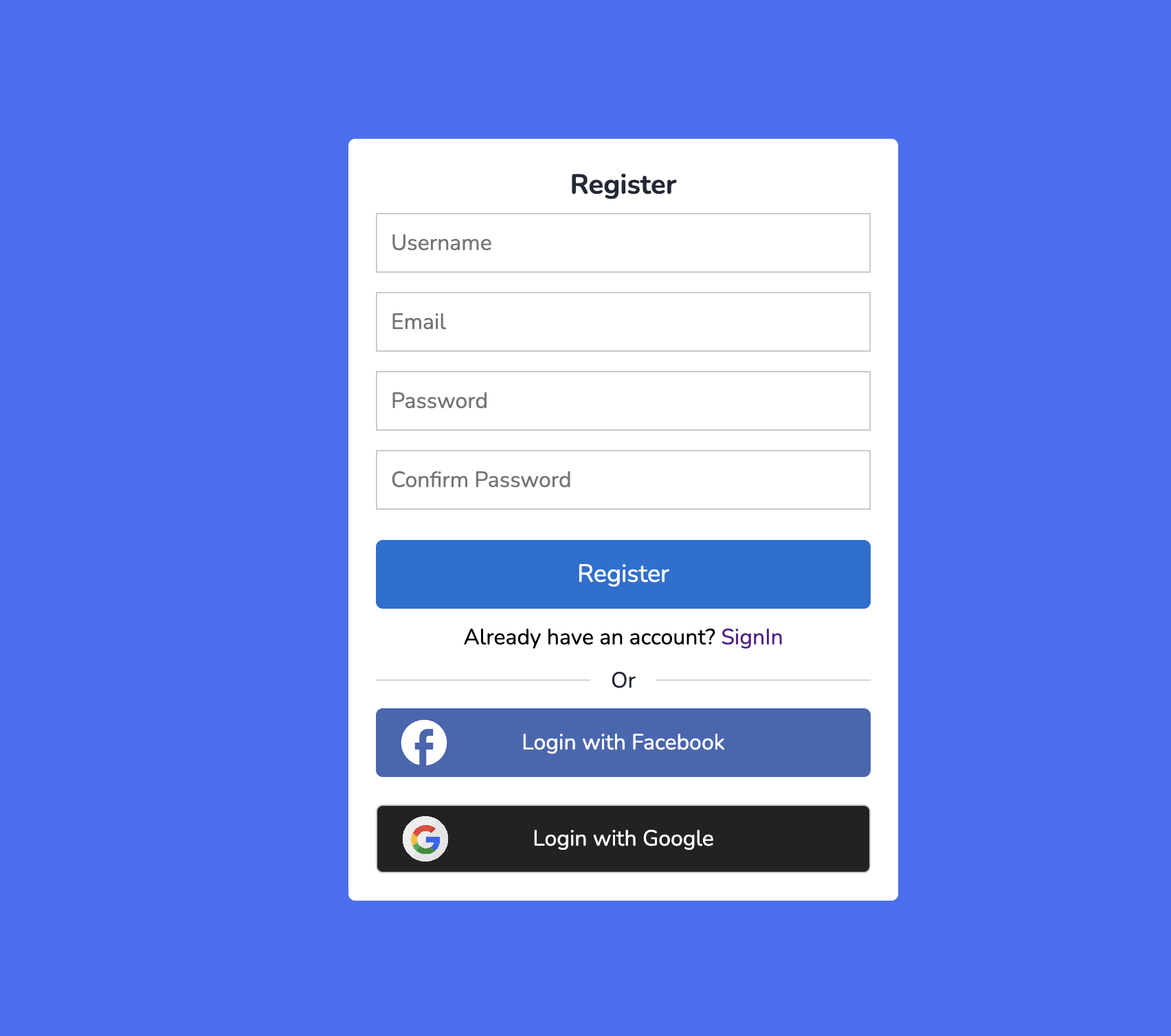 GitHub - fbladimir/auth-firebase-app: Functional login and registration ...