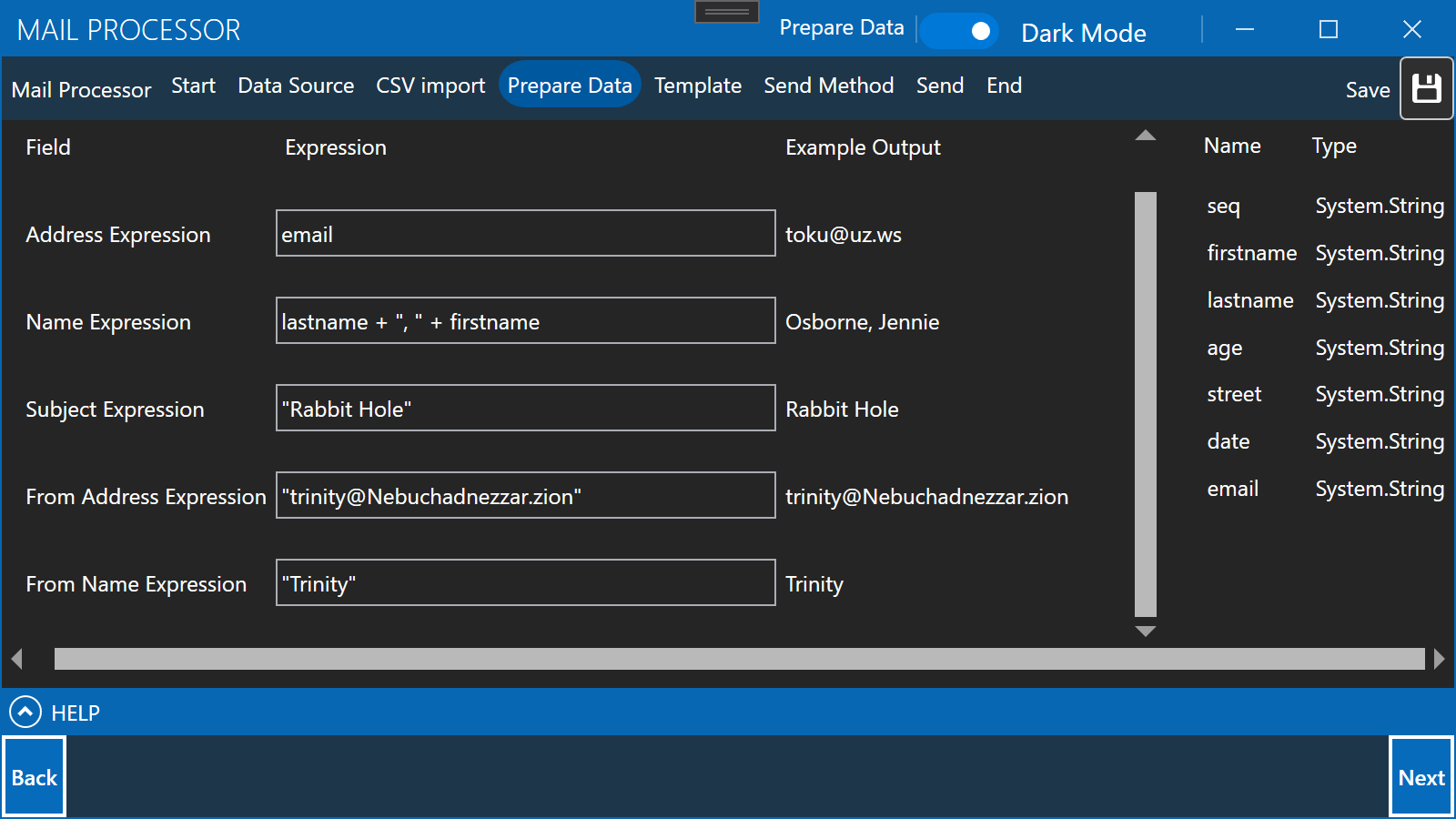An Mass-Email Processor
