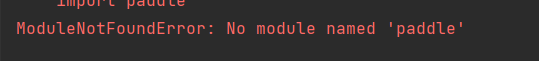 import paddle失败 · Issue #37640 · PaddlePaddle/Paddle · GitHub