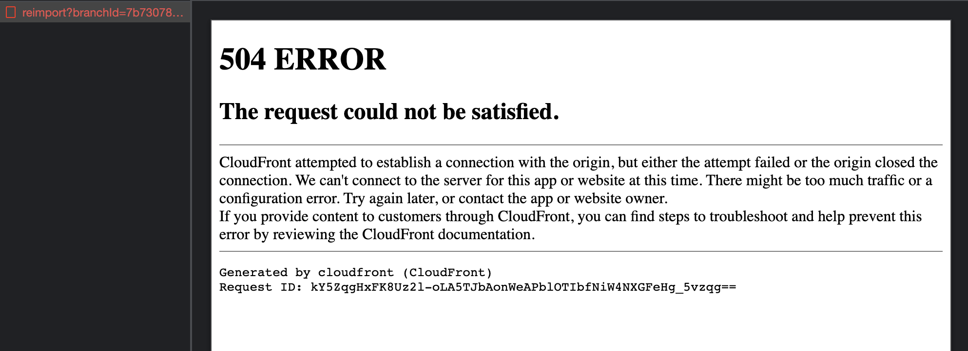 504 server error when importing models · Issue #1021 · playcanvas ...