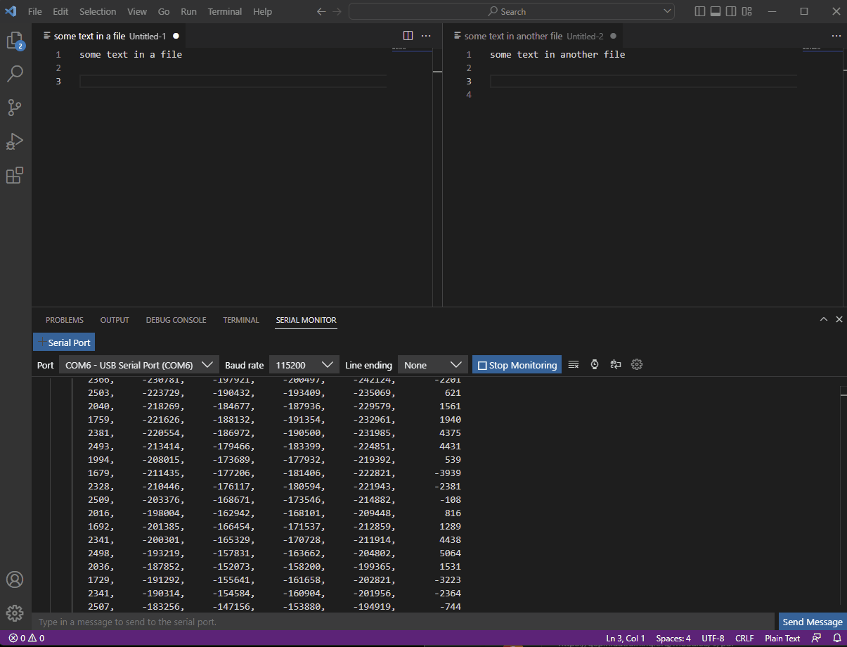 Cannot copy paste from the serial output issue 51 microsoft vscode