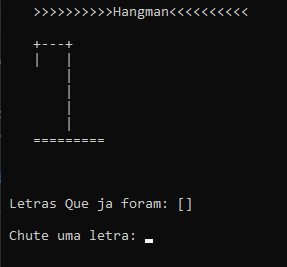 GitHub - MAIA332/Jogo-da-forca: Jogo da forca criado na linguagem Python