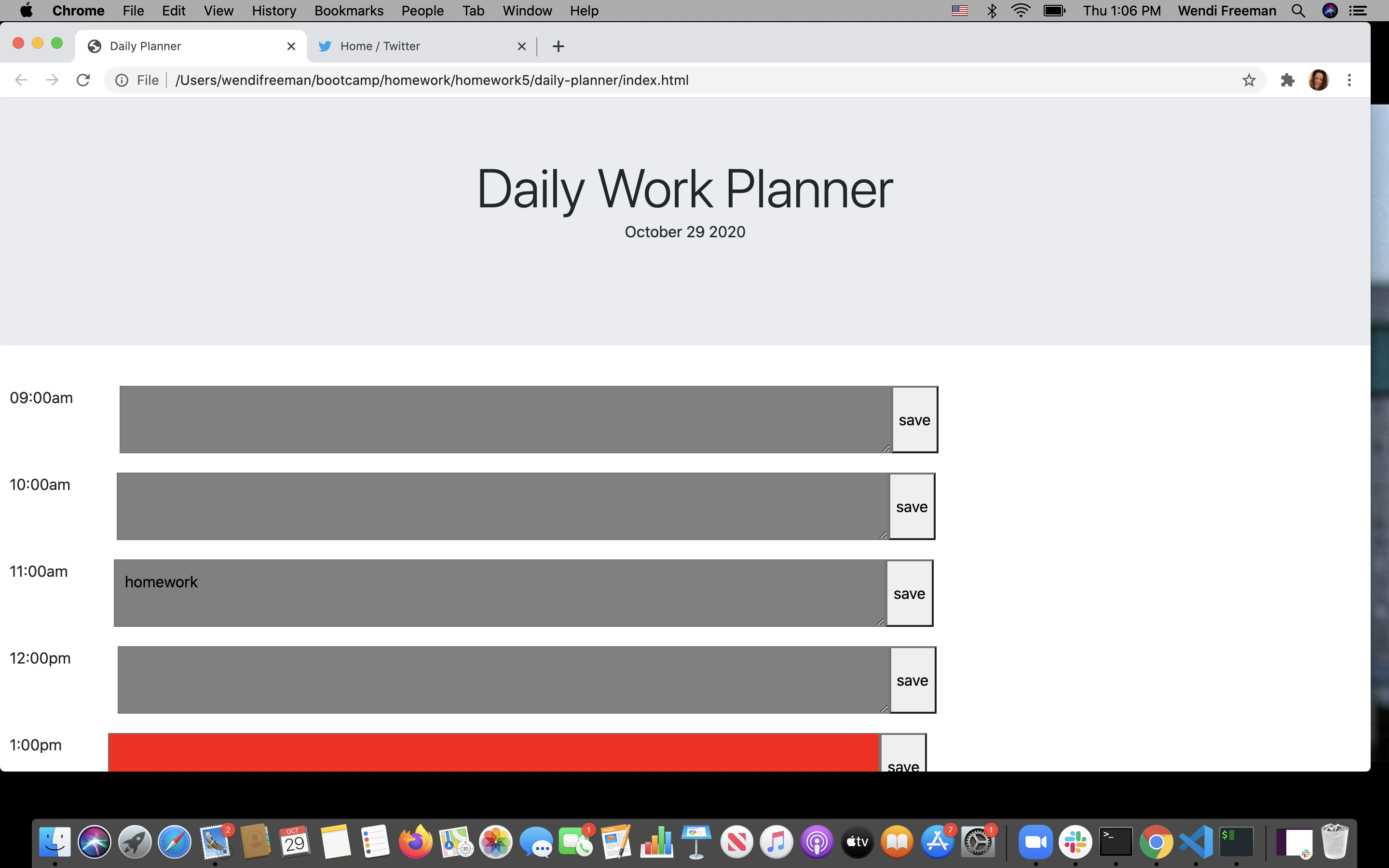 GitHub - wfreeman2112/daily-planner