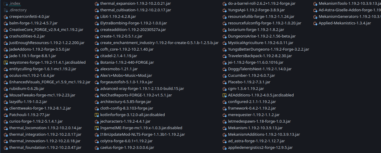 client login to server well be crash · Issue #4429 · VazkiiMods/Botania ...
