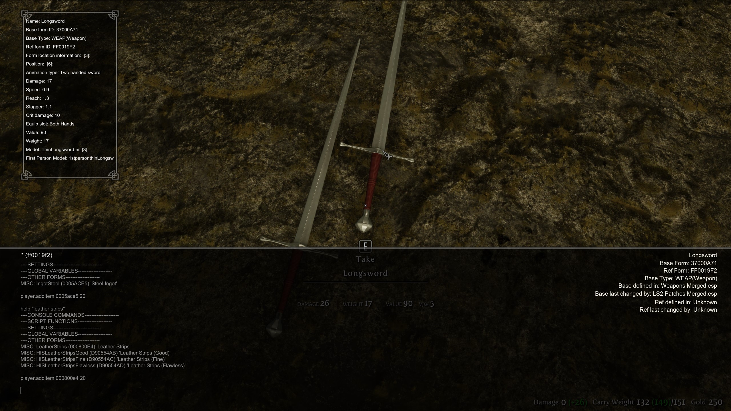 Skyrim Cheat Code Steel Ingot