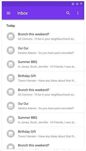 Example animation using yubaba