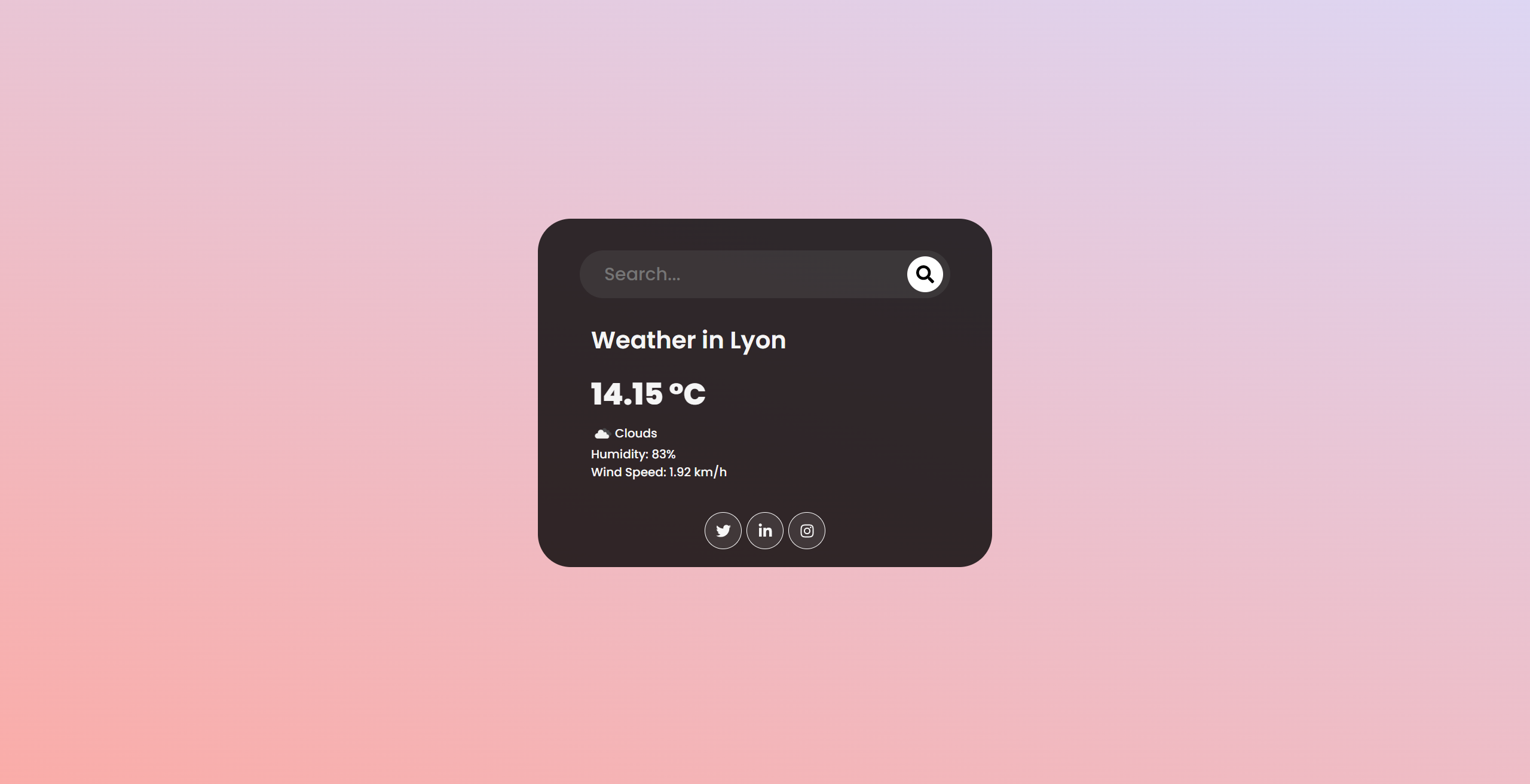 GitHub Wazack weather app Web App To Know The Weather