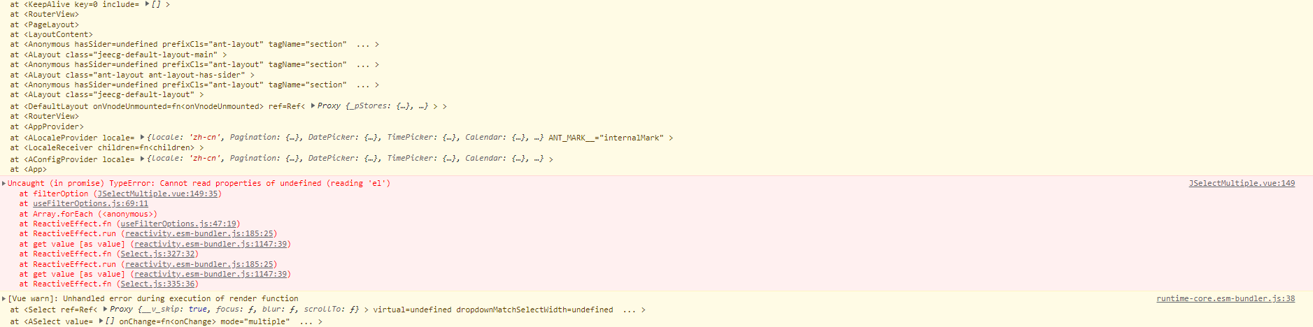 JSelectMultiple搜索问题 · Issue #6569 · jeecgboot/JeecgBoot · GitHub