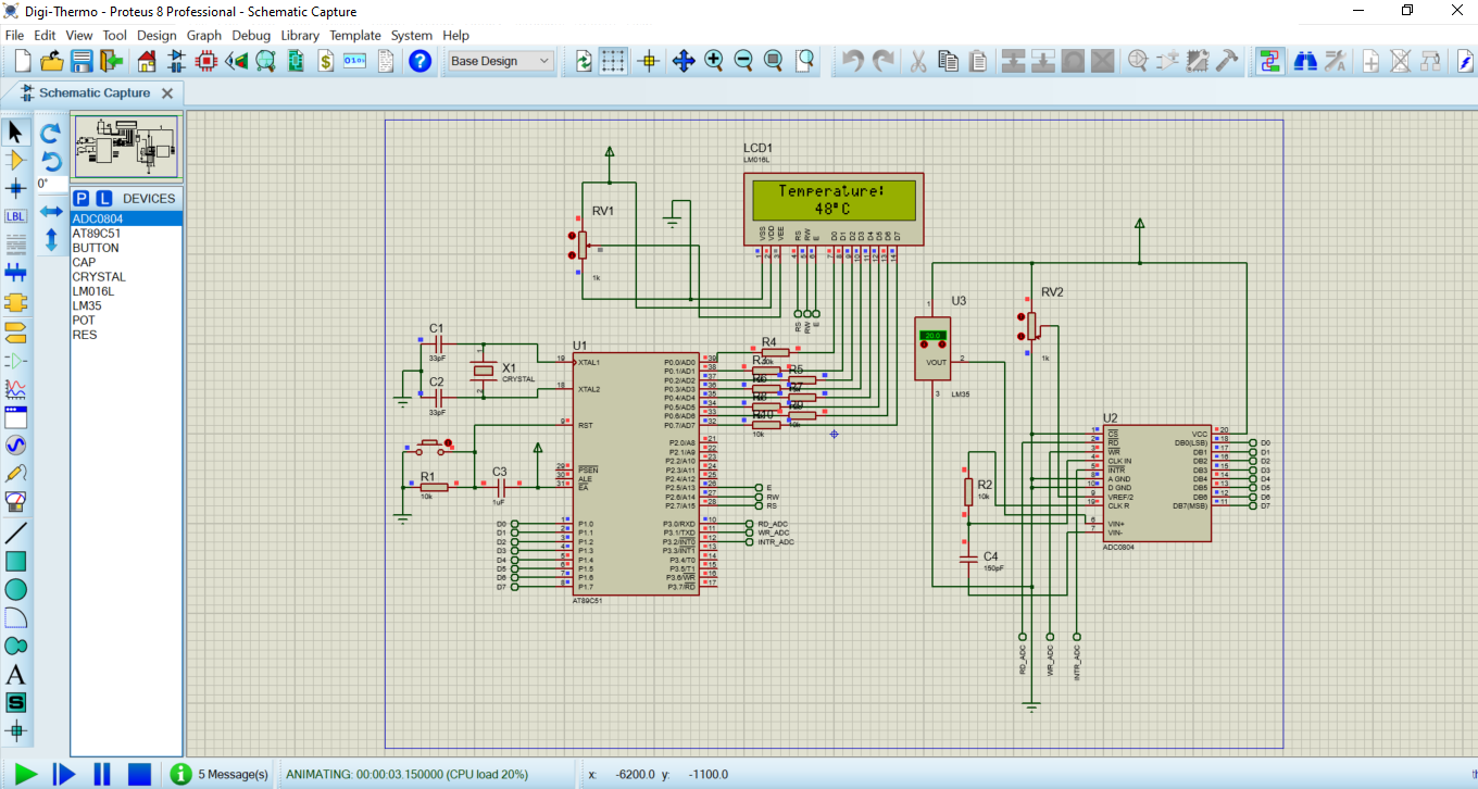 GitHub Opollo11/DigitalThermometerusingProteus This is a software