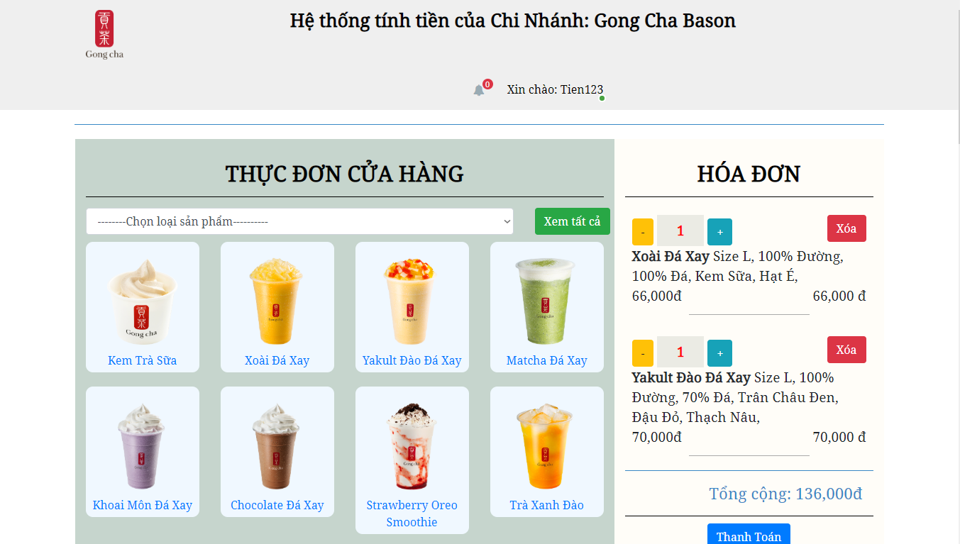 GitHub - khoinmdIT99/DoAn: Đồ án 1: Website bán trà sữa _ ecommerce ...