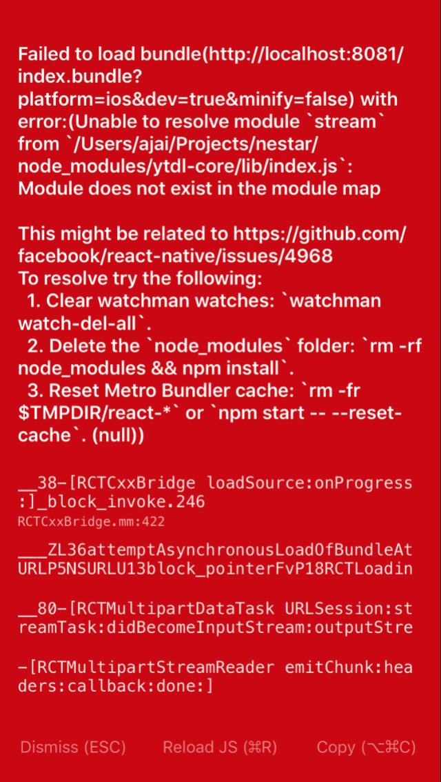 Package not working in React Native project · Issue #256 · fent/node ...