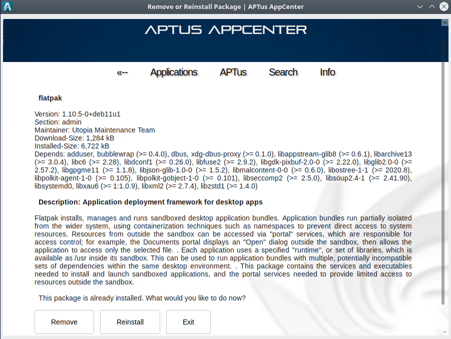Add SparkyLinux to Quick Setup · Issue 415 · flatpak/flatpak.github.io