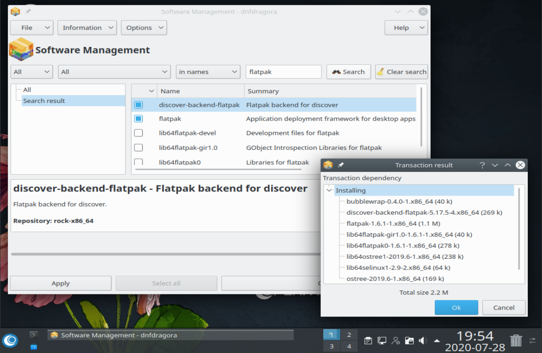 Add OpenMandriva logo (as distro with flatpak support) and install