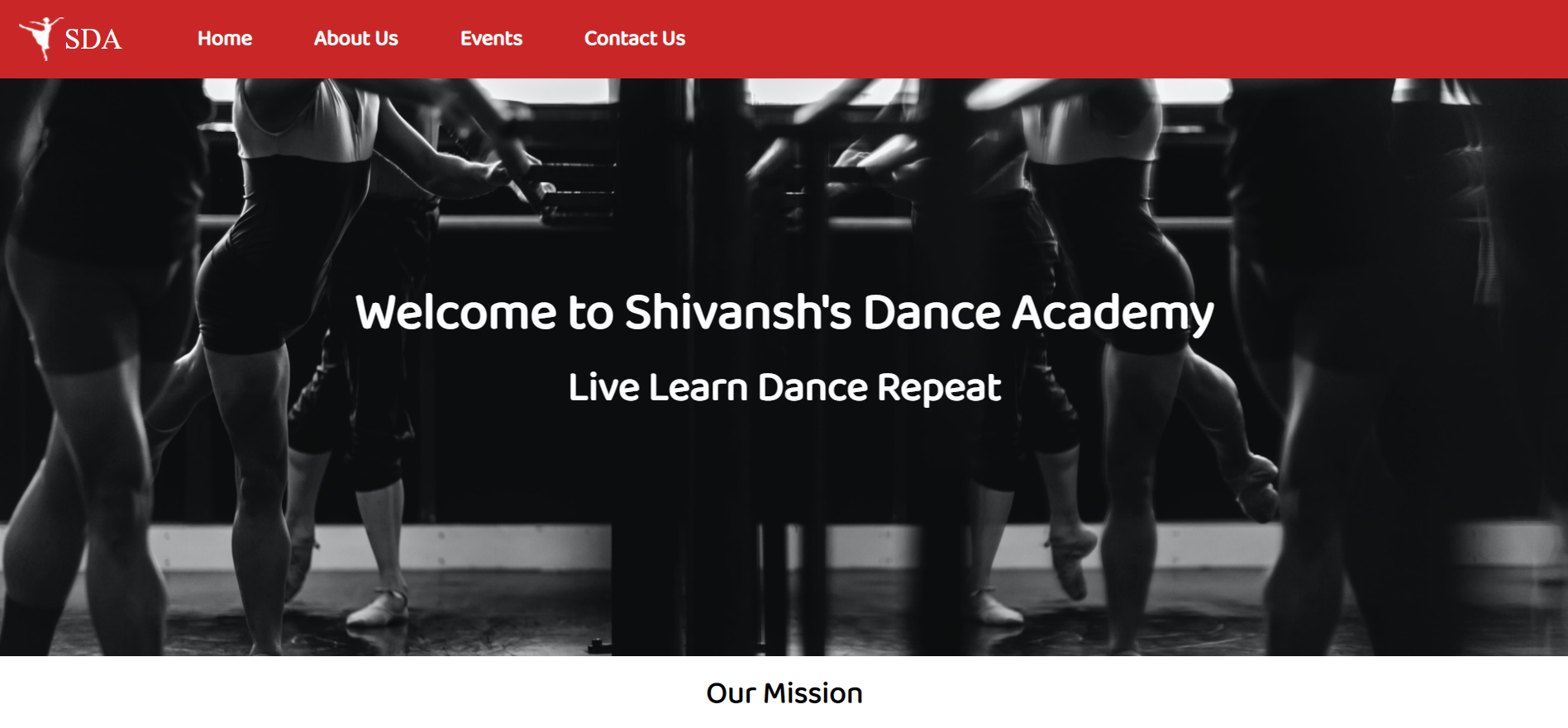 GitHub - Shivansh005/Dance-Website: This is my dance website