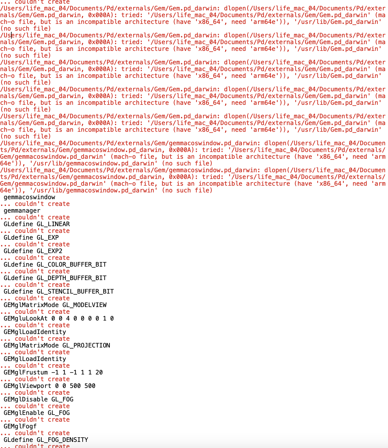 can't install GEM · Issue #291 · umlaeute/Gem · GitHub
