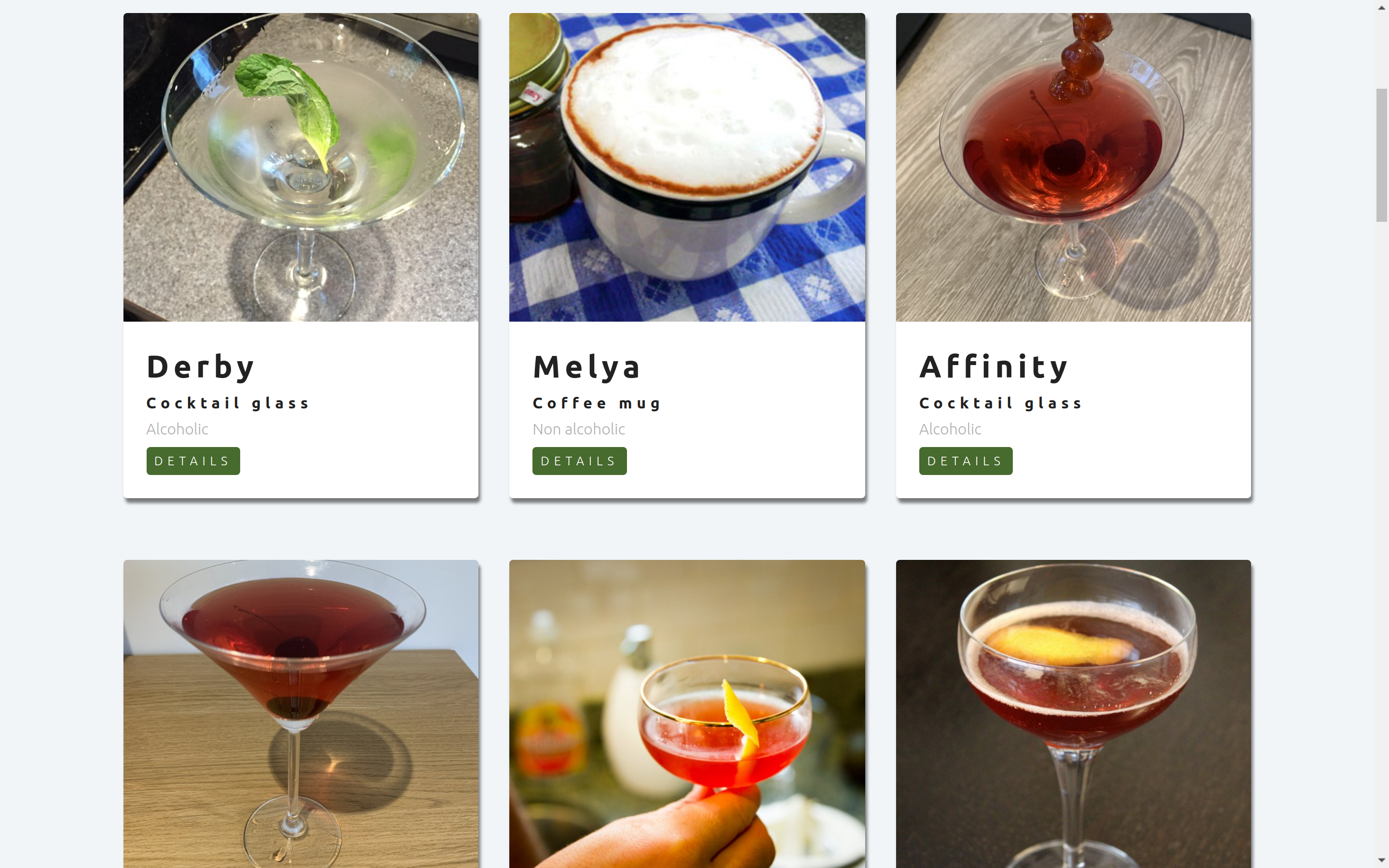GitHub - KenWhite02/cocktailDB: A cocktail database