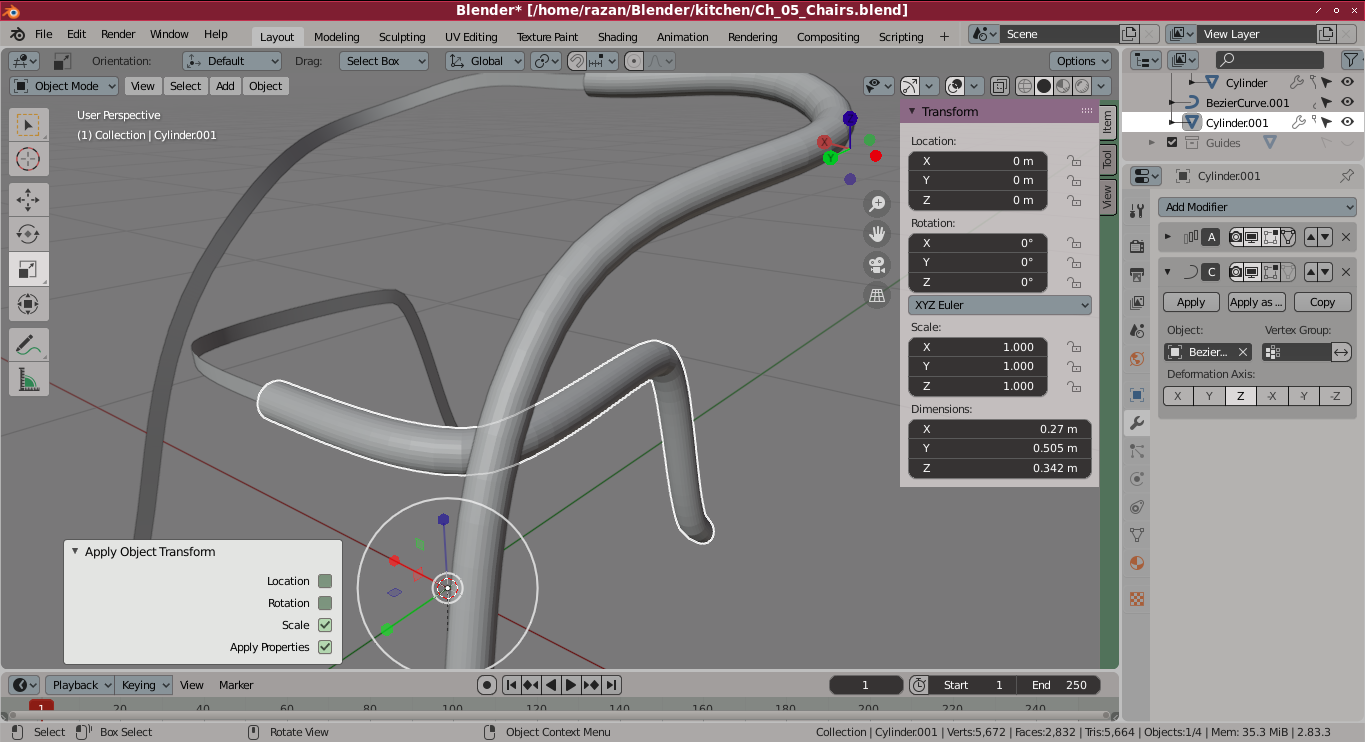 Advanced level of modelling · Issue #2 · PacktPublishing/Blender-3D-By ...
