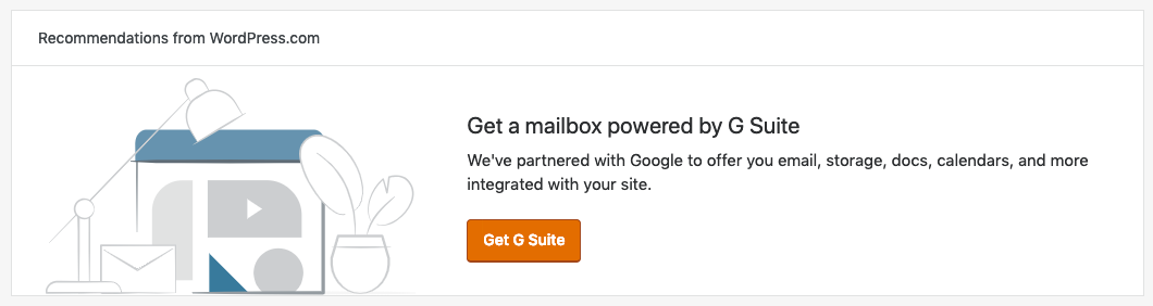 Adds A G Suite Stats Banner Issue 31328 Automattic Wp Calypso
