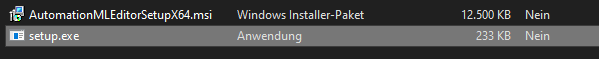 .zip-folder after the download