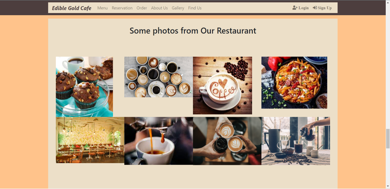 GitHub - Pallavi-0206/Edible-Cafe