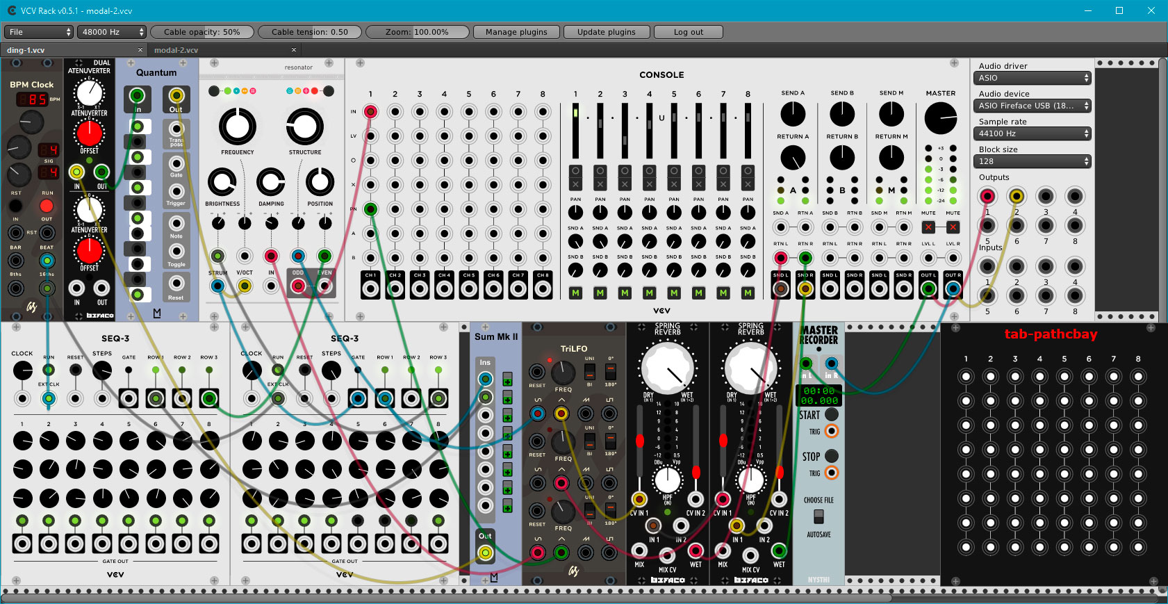 tabbed-vcvrack